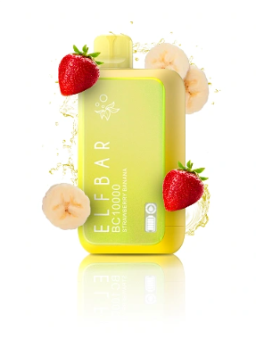 Elf Bar BC 10000 Puffs Strawberry Banana (Банан Клубника)