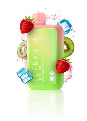 Elf Bar BC 10000 Puffs Strawberry Kiwi Ice (Клубника Киви Лед)