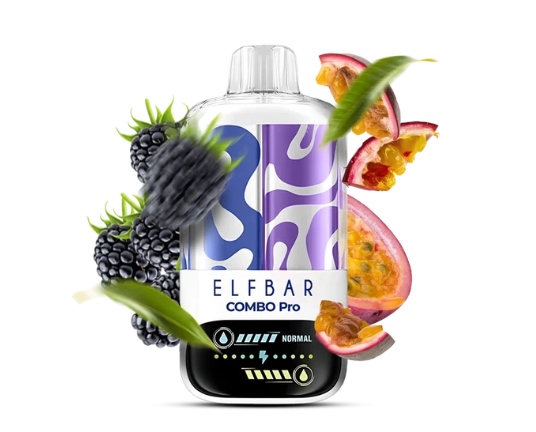 Elf Bar Combo Pro 30000 Ежевика и Маракуйя
