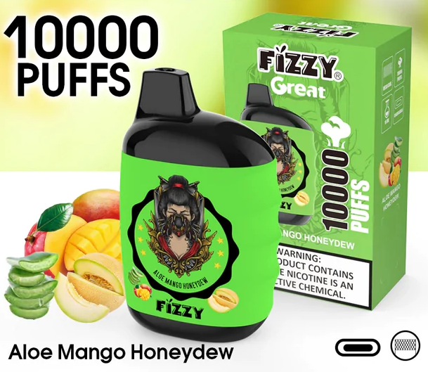 Fizzy 10000 Затяжек Алоэ манго