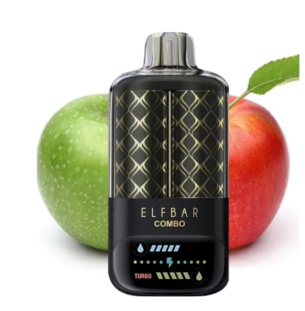 Одноразка Elf Bar Combo Apple & Double Apple Shisha (Яблоко & Анисовое Яблоко) 25000