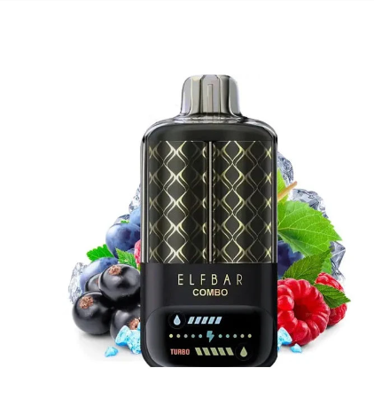 Одноразка Elf Bar Combo Blackcurrant Raspberry & Grape (Смородина Малина & Виноград) 25000