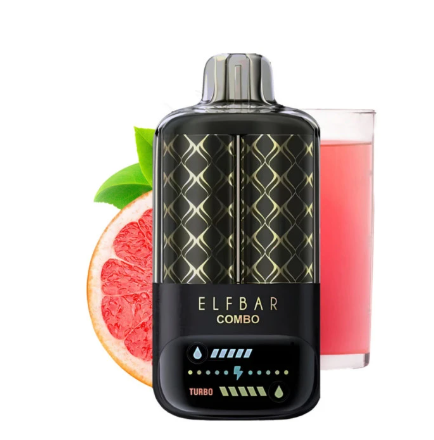 Одноразка Elf Bar Combo Pink Lemonade & Grapefruit (Розовый Лимонад & Грейпфрут) 25000