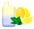 Одноразка Elf Bar Lemon Mint (Лимон Мята) BC 3000