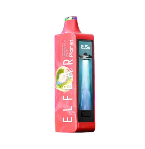 Одноразка Elf Bar Planet 25000 Cranberry Orange Baja Splash (Клюква Апельсин Цитрусы)