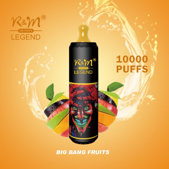 RandM Legends 10 000 Затяжек - Клубника Виноград Персик